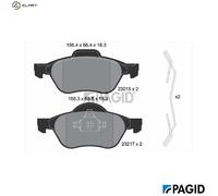 BRAKE PAD SET DISC BRAKE T1212N FOR RENAULT WIND LAGUNA/II/Grandtour/III 1.5L
