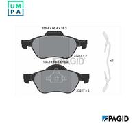 BRAKE PAD SET DISC BRAKE T1212N FOR RENAULT WIND LAGUNA/II/Grandtour/III 1.5L