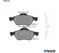 BRAKE PAD SET DISC BRAKE T1212N FOR RENAULT WIND LAGUNA/II/Grandtour/III 1.5L
