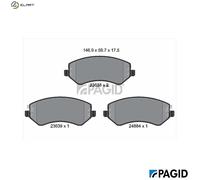 BRAKE PAD SET DISC BRAKE T1314N FOR DODGE JEEP CHRYSLER VOYAGER/IV/VAN 2.4L 6cyl