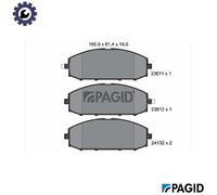 BRAKE PAD SET DISC BRAKE T1370N FOR NISSAN PATROL/GR/V/Wagon TD27T 2.7L 4cyl