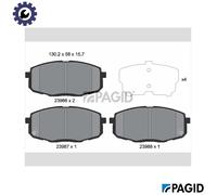 BRAKE PAD SET DISC BRAKE T1378N FOR HYUNDAI KIA CEE'D/PRO/Hatchback/SW CARENS