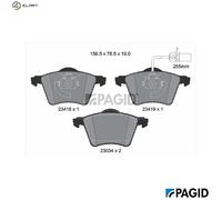 BRAKE PAD SET DISC BRAKE T1380N FOR VW SHARAN/Box/Body/MPV SEAT FORD 2.0L 4cyl