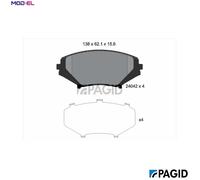 PAGID T1402N Brake pad set