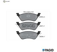 BRAKE PAD SET DISC BRAKE T1421N FOR DODGE CHRYSLER VOYAGER/IV/VAN/GRAND/III 2.4L