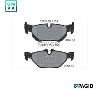 BRAKE PAD SET DISC BRAKE T1447N FOR BMW 3/E90/E92/E91/Convertible X1/E84A 1.6L