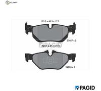 BRAKE PAD SET DISC BRAKE T1447N FOR BMW 3/E90/E92/E91/Convertible X1/E84A 1.6L