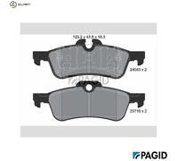 PAGID T1450N Brake pad set