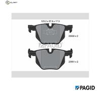 PAGID T1494N Brake pad set