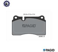 PAGID T1499N Brake pad set