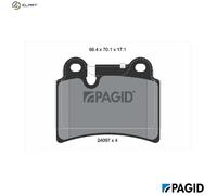 PAGID T1500N Brake pad set