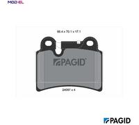 PAGID T1500N Brake pad set