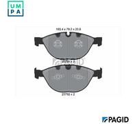 BRAKE PAD SET DISC BRAKE T1550N FOR ROLLS-ROYCE PHANTOM/VII/Drophead BMW 6.7L