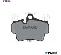 BRAKE PAD SET DISC BRAKE T1635N FOR PORSCHE BOXSTER/Spyder 911/Targa CAYMAN 3.4L