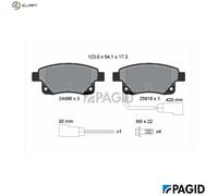 BRAKE PAD SET DISC BRAKE T1642N FOR FORD TRANSIT/Bus/TOURNEO/Platform/Chassis