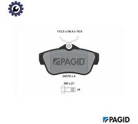 BRAKE PAD SET DISC BRAKE T1710N FOR PEUGEOT EXPERT/Platform/Chassis/Van/TEPEE