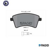 BRAKE PAD SET DISC BRAKE T1773N FOR RENAULT KANGOO/Express/GRAND/II/BE/BOP 1.5L