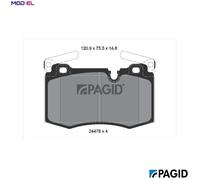 BRAKE PAD SET DISC BRAKE T1793N FOR MINI N47 C20 A 2.0L N14B16AB/B16A 1.6L 4cyl