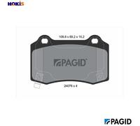 PAGID T1804N Brake pad set