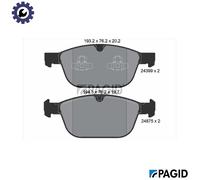 BRAKE PAD SET DISC BRAKE T1845N FOR VOLVO XC90/VAN XC60/SUV B4204T11 2.0L 4cyl