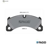 PAGID T1941N Brake pad set