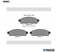 PAGID T1972N Brake pad set