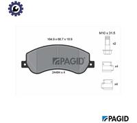 BRAKE PAD SET DISC BRAKE T1990N FOR VW CFPA 2.0L CNFB/CNEA/CSHA/CDBA/CNFA 2.0L