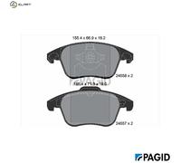 PAGID T2013N Brake pad set