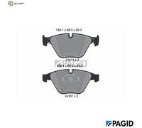 PAGID T2029N Brake pad set