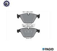 BRAKE PAD SET DISC BRAKE T2029N FOR BMW 3/E91/E92/E90/Convertible X1/E84 Z4
