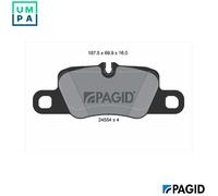 PAGID T2035N Brake pad set