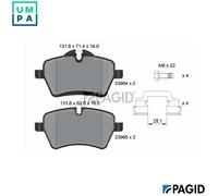 PAGID T2094N Brake pad set