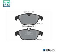 PAGID T2153N Brake pad set