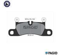 PAGID T2158N Brake pad set