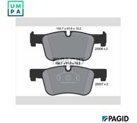 BRAKE PAD SET DISC BRAKE T2164N FOR BMW 3/Van/G21/G81/G20/G80/G28/Gran/Turismo