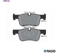 BRAKE PAD SET DISC BRAKE T2164N FOR BMW 3/Van/G21/G81/G20/G80/G28/Gran/Turismo