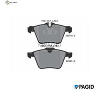 BRAKE PAD SET DISC BRAKE T2171N FOR JAGUAR XJ XK/II/Convertible S-TYPE XF 2.0L