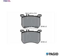 PAGID T2188N Brake pad set