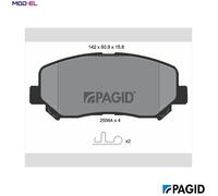 PAGID T2194N Brake pad set