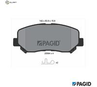 PAGID T2194N Brake pad set