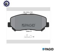 PAGID T2194N Brake pad set