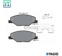 BRAKE PAD SET DISC BRAKE T2204N FOR SKODA FABIA/III/Praktik/Combi RAPID VW