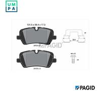 BRAKE PAD SET DISC BRAKE T2242N FOR LAND ROVER DEFENDER/Station/Wagon/Van 2.0L