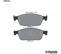 BRAKE PAD SET DISC BRAKE T2262N FOR FORD TRANSIT/CONNECT/V408/Box/Body/MPV 1.0L