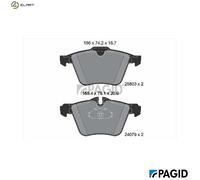 PAGID T2266N Brake pad set