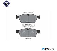PAGID T2285N Brake pad set