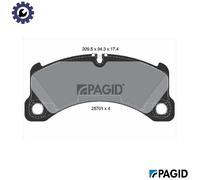 PAGID T2342N Brake pad set