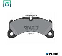 PAGID T2342N Brake pad set