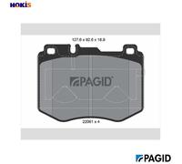 PAGID T2378N Brake pad set