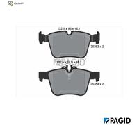PAGID T2379N Brake pad set